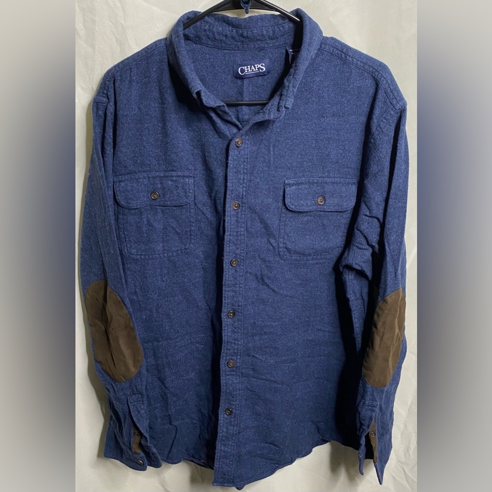 Chaps Flannel Button Down Shirt